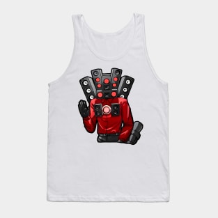 Skibidi Toilet Speaker Tank Top